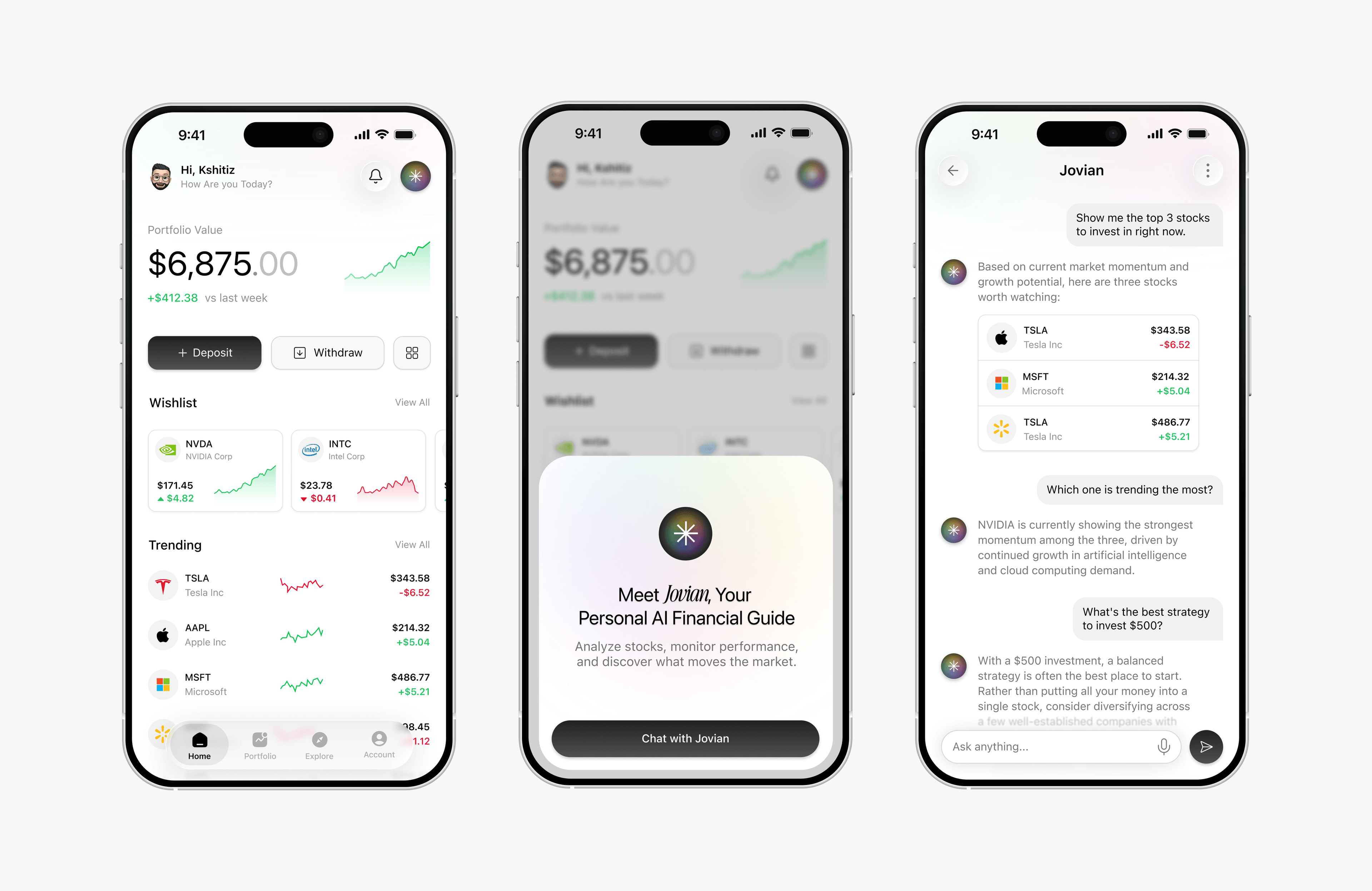 Vaultica wallet app interface for secure digital transactions
